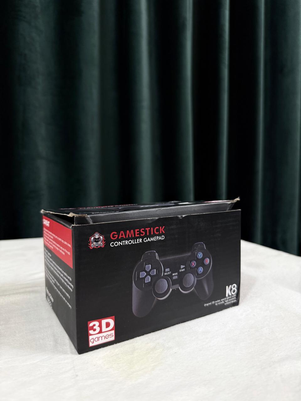 K8 Game Stick 4K Retro Gaming Console – Wireless Controllers & 3D Games